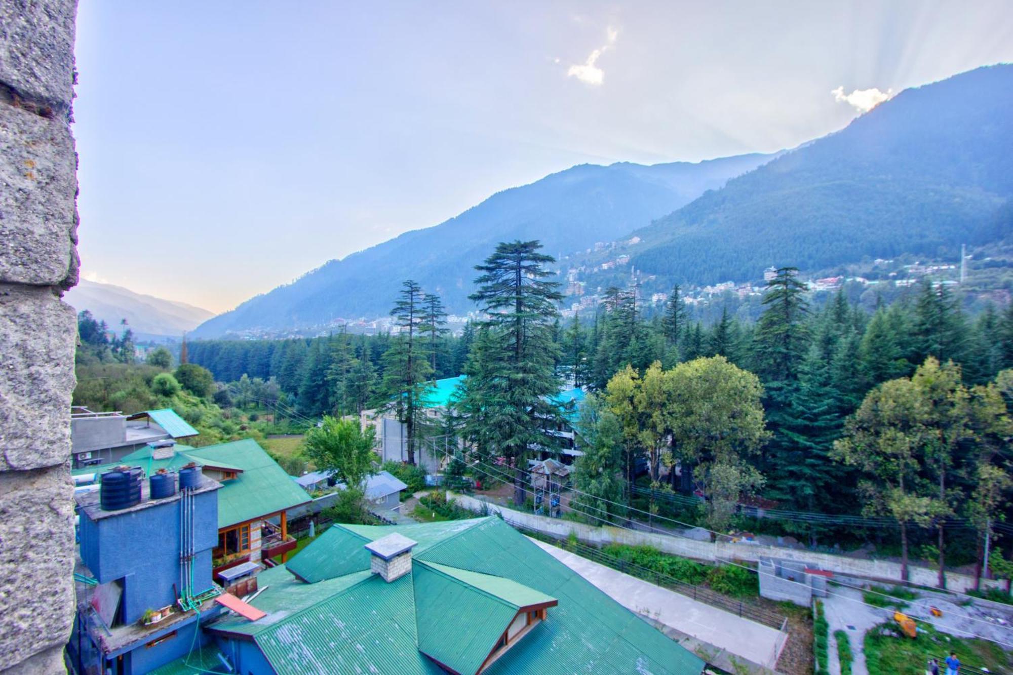 Hotel White Mountain Manāli Exterior foto